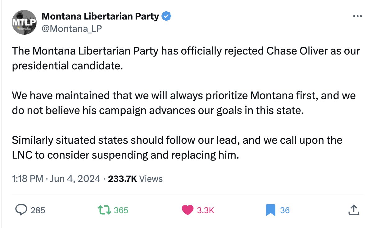MTMisesCaucus's tweet photo. Just a reminder
We are the @RonPaul rEVOLution 🔥
#NOTA300 #ChasingLiberty #RonPaulrEVOLution https://t.co/CDqRlm0KEP