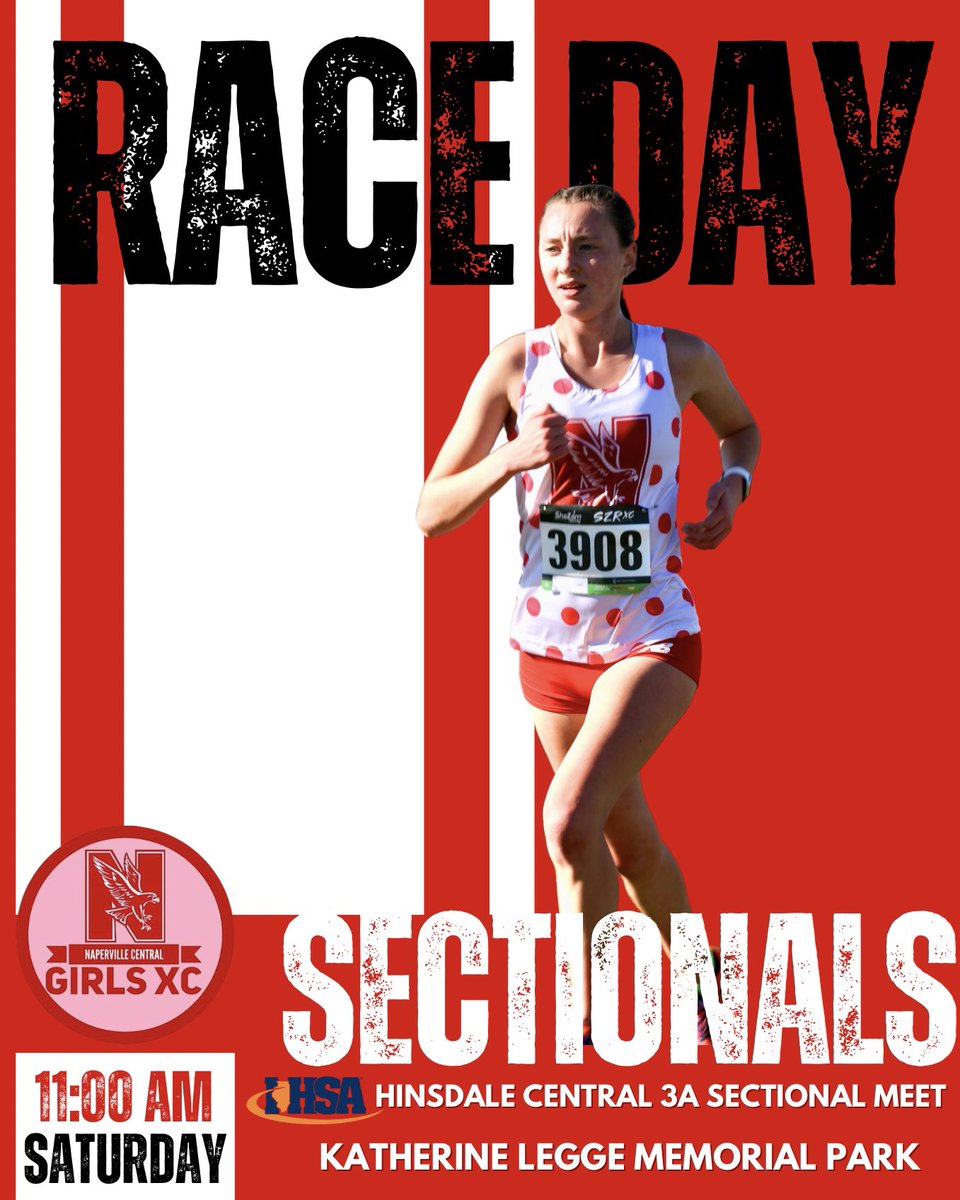 🏁𝕀𝕋’𝕊 𝕄𝔼𝔼𝕋 𝔻𝔸𝕐‼️

🏆Hinsdale Central 3A Sectional Meet
📍Katherine Legge MP
🕚 11:00 AM
📊Live results🔗 live.raceresultsplus.com/meets/41724 

🔴⚪️🩷Let’s go Redhawks‼️

#AllTogetherNowOrNever