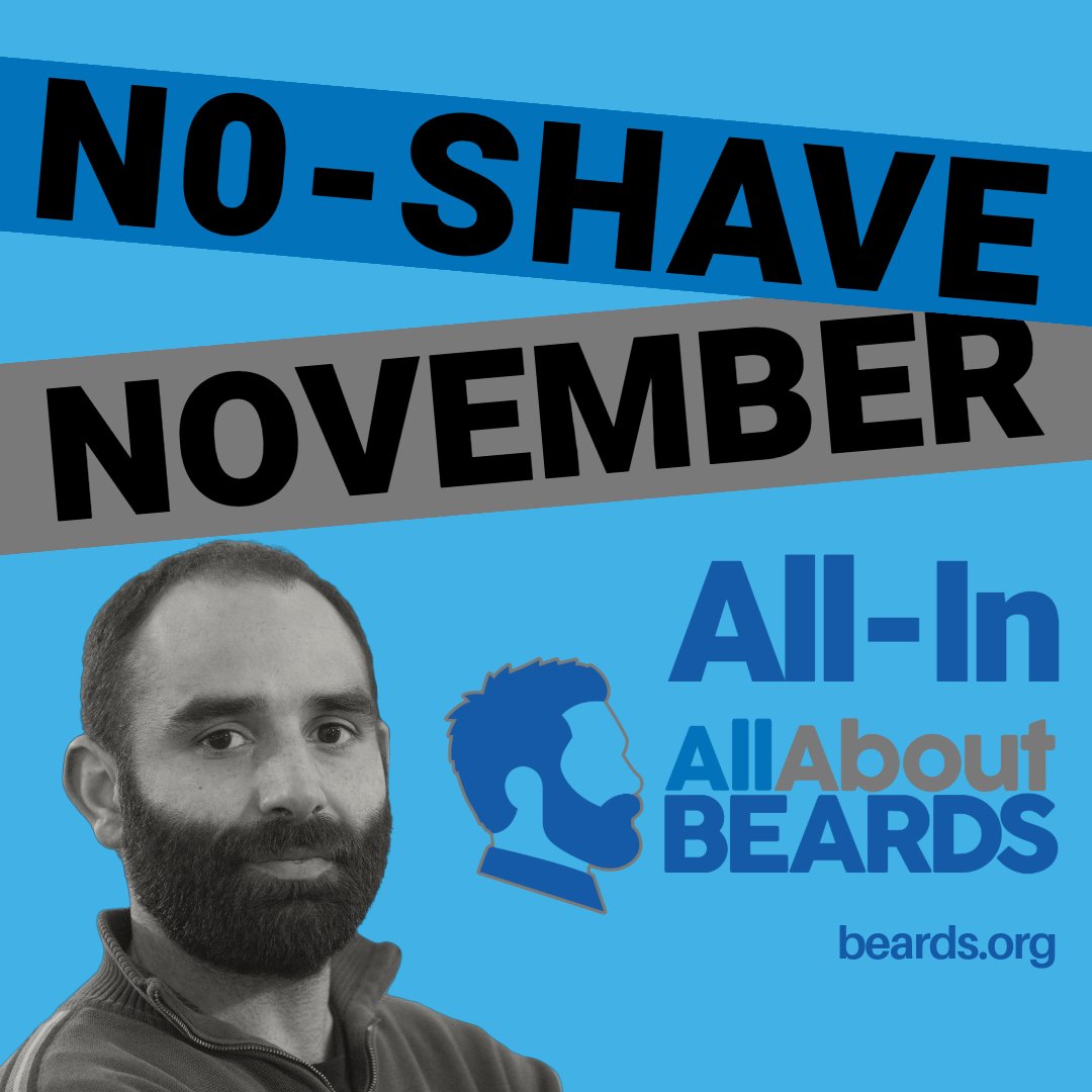 allaboutbeards's tweet image. We are All In for No-Shave November. You should be, too!