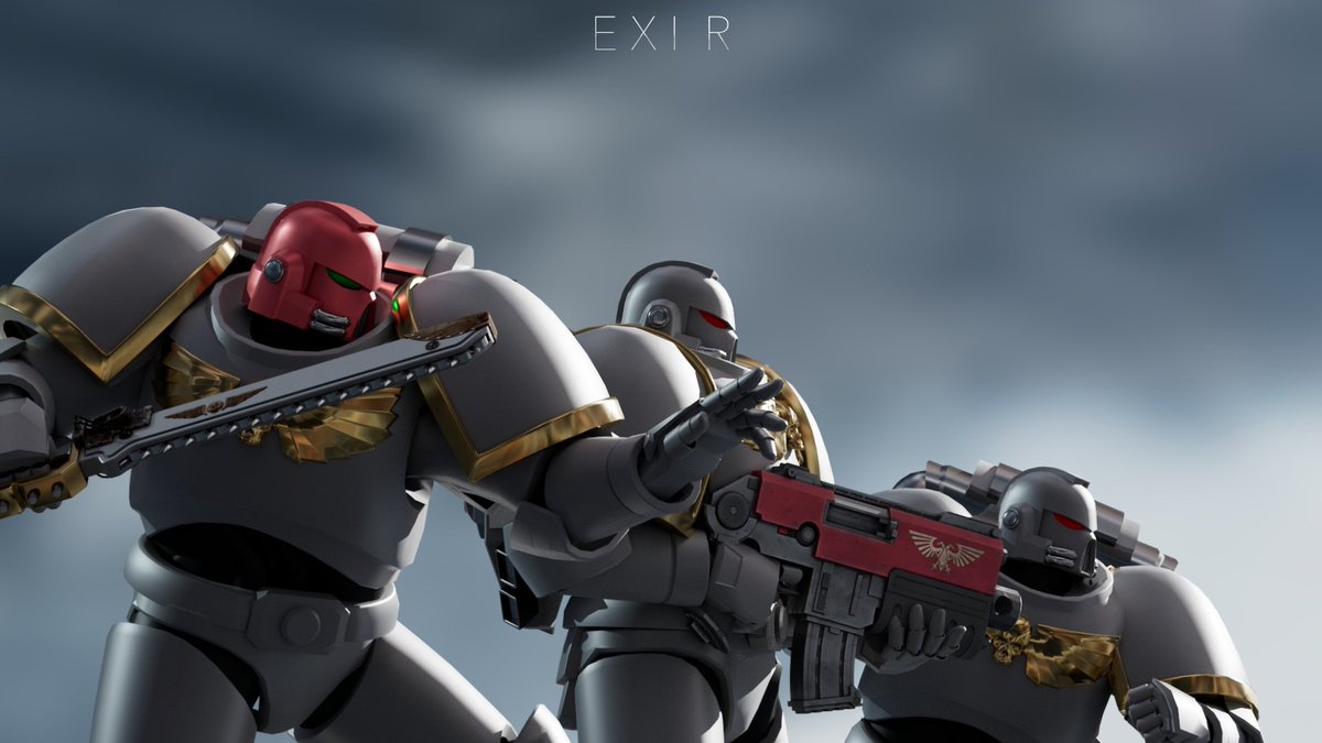 time to make the chapter colors #warhammer40k