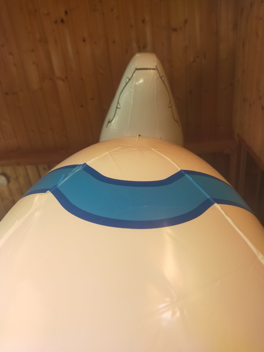 POV: he is an inflatable dragon and he decides when the cuddles end