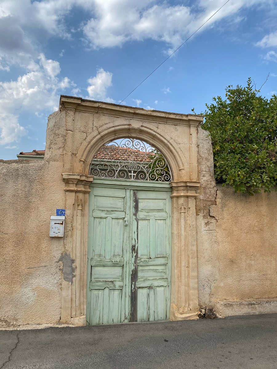 Nice to be back in Cyprus looking at Roman and Byzantine material. Photo on “Byzantine St”