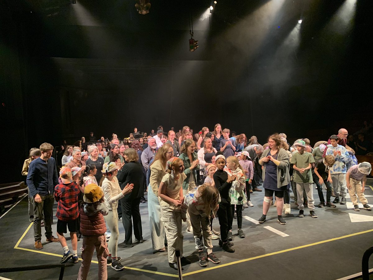 Tom Daggett (@tom_daggett) on Twitter photo The Monster in the Maze (brilliant piece) by <a href="/dovecomposer/">Jonathan Dove</a> was exceptionally good: performed by children, youth and adults expertly conducted by John Lyon, and the brainchild of <a href="/MusicintheRound/">Music in the Round</a>. We should feel very proud of Sheffield today. Bravo! The Monster in the Maze (brilliant piece) by <a href="/dovecomposer/">Jonathan Dove</a> was exceptionally good: performed by children, youth and adults expertly conducted by John Lyon, and the brainchild of <a href="/MusicintheRound/">Music in the Round</a>. We should feel very proud of Sheffield today. Bravo!