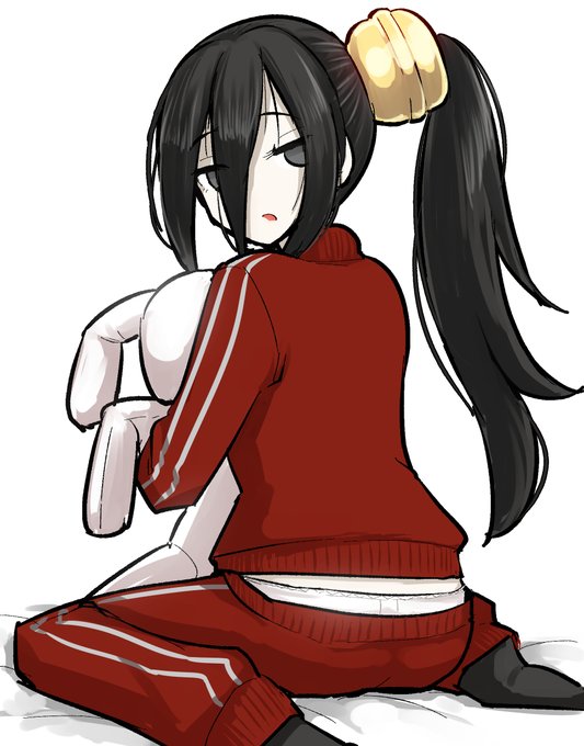 ジャージうさぎさん、コッショリらくがき 