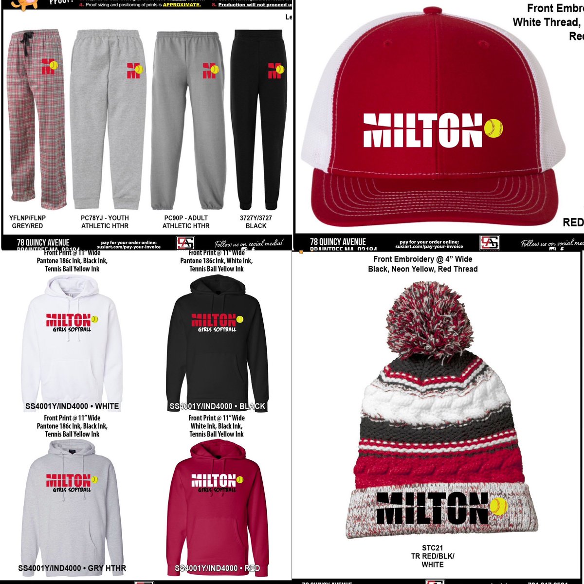 🚨🚨New merch drop just in time for your holiday shopping! 🚨🚨

Order now through 11/15.

miltonsoftball.com/news/holiday-m…