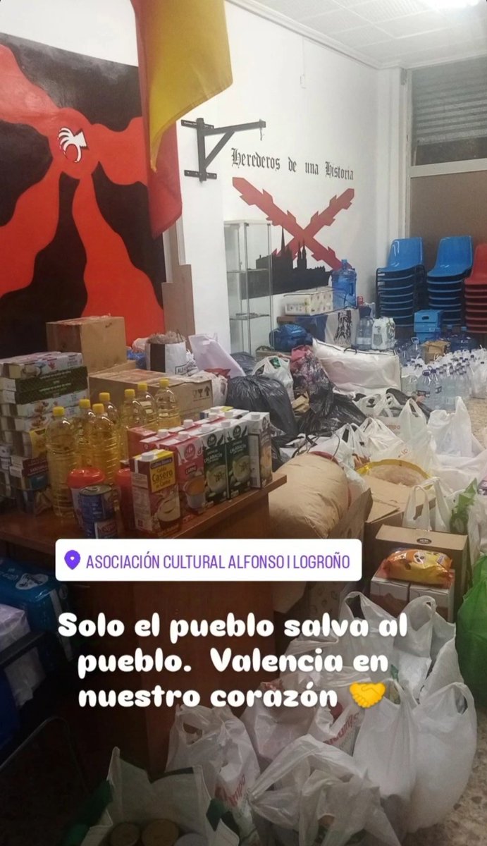 Hoy sábado volveremos estar a partir de las 19:30h recogiendo vuestras donaciones. Muchas gracias! ➡️ Valencia.