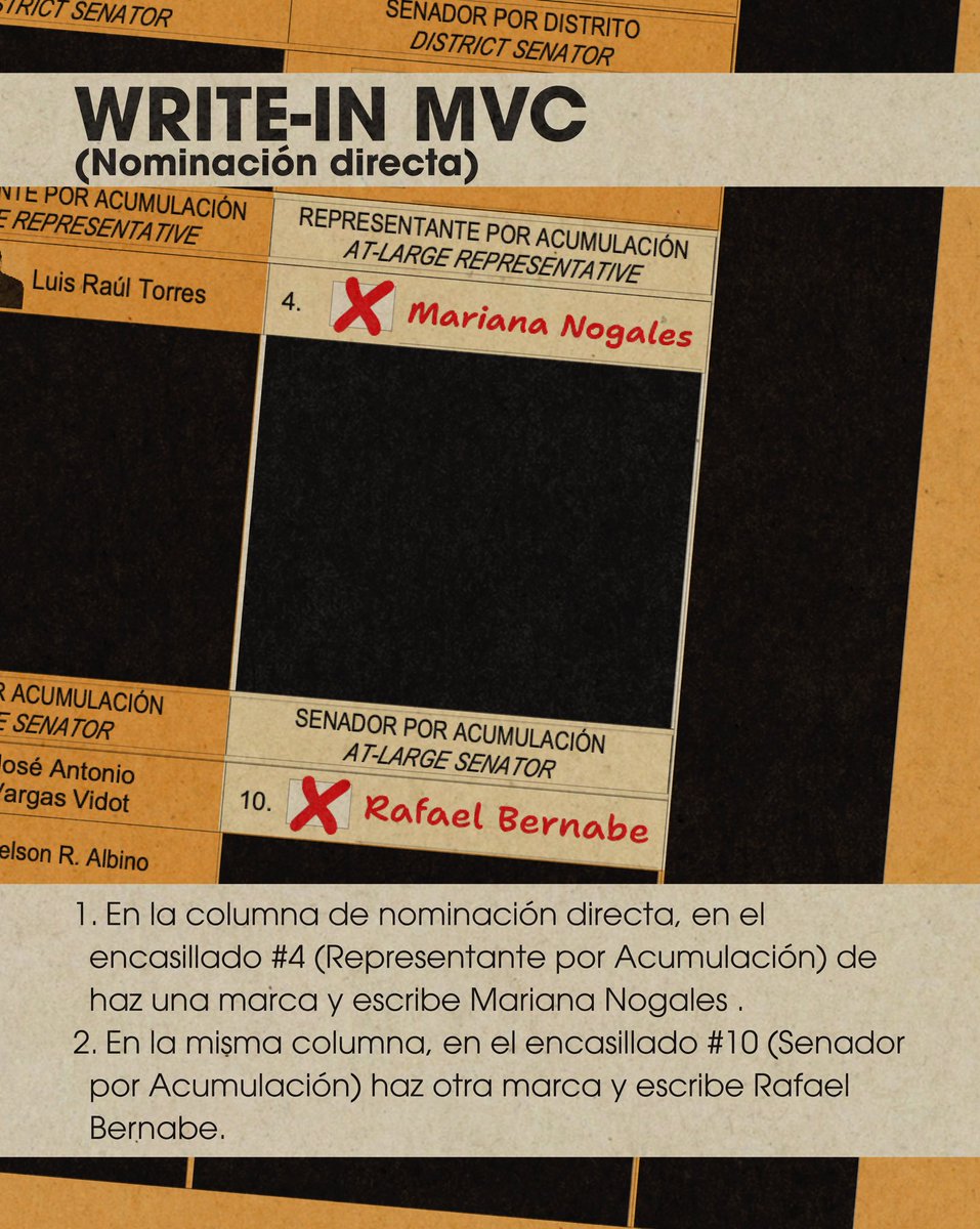 ¿Tienes dudas sobre cómo votar por la Alianza al Senado? Aquí te enseño. 

Para descargar tu papeleta modelo, accede a vota.alianza.pr 🇵🇷🌺💫