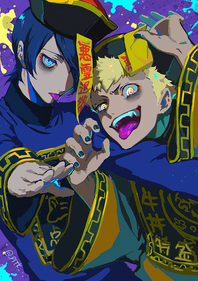 _PITK_'s tweet photo. 喜多竜キョンシ～👻 https://t.co/27OuvNsjJq