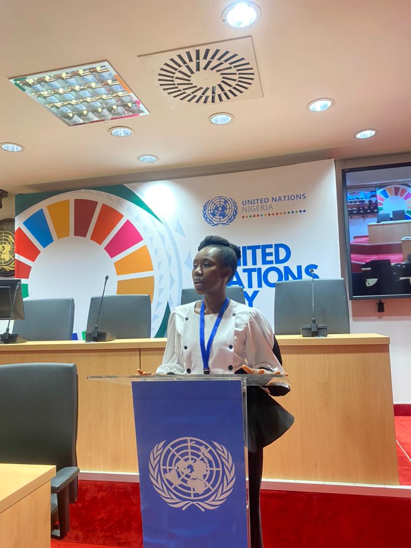 janetisglobal's tweet photo. From admiring speakers to seating before nobles, strictly by invitation.  I performed a spoken word piece with a message of lifting youths from despair to hope at the UN House in Abuja, in honour of @Ashoka, @AshokaAfrica
#changemaker
#janetisglobal #ACS2025 https://t.co/Ah3zfmdgJL