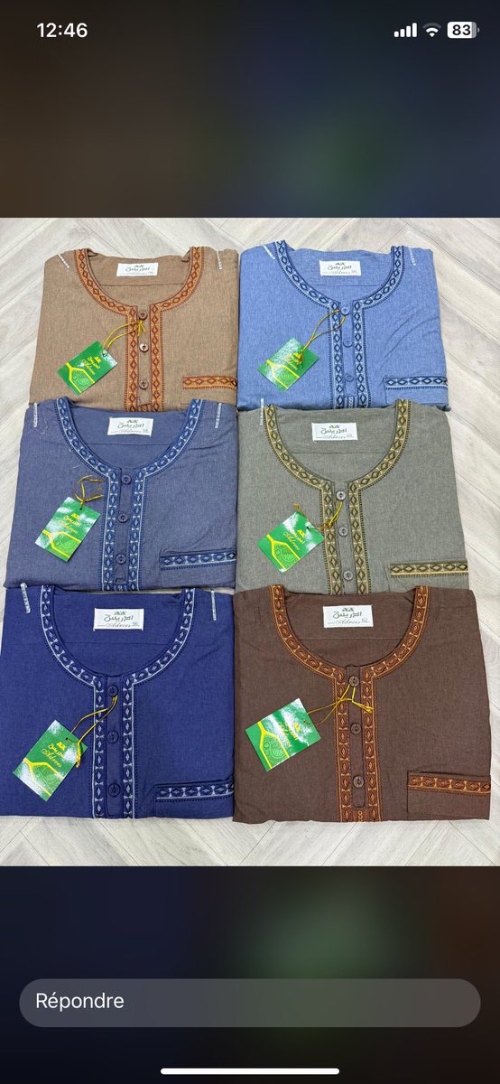 zahrahfariidah's tweet image. Promo weekend 🚨🚨🚨

Jallaba manche courte 

Prix: 6000fr au lieu de 7000fr

704820095📲

#zahrahfariidah #promoWeekend #rt apprécié 🫵✨