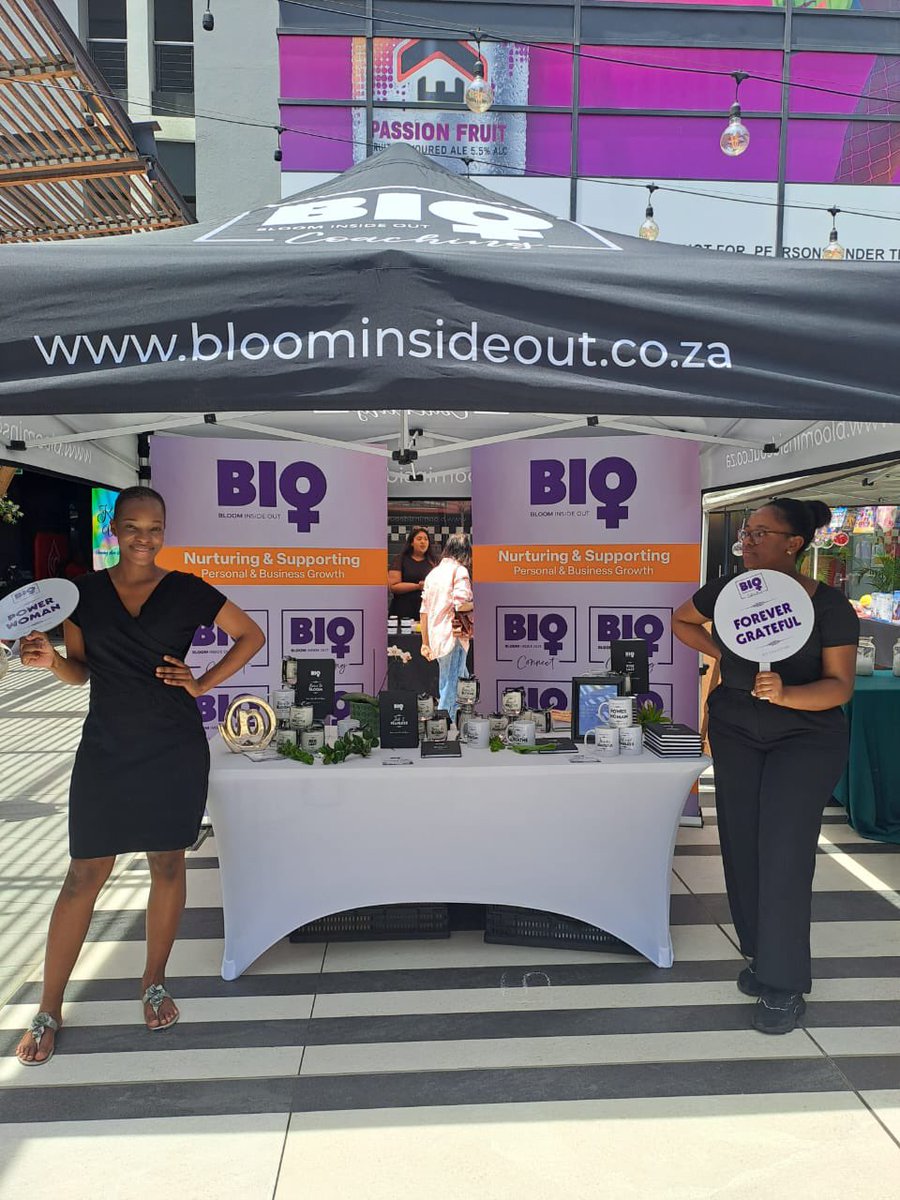bloominsideout_'s tweet photo. It’s been a blooming great day showcasing our gifting range #BIOCOLLECTION at Grenadasquare uMhlanga

#ChristmasGifts #YearEndGifts https://t.co/1H9sipXtDD