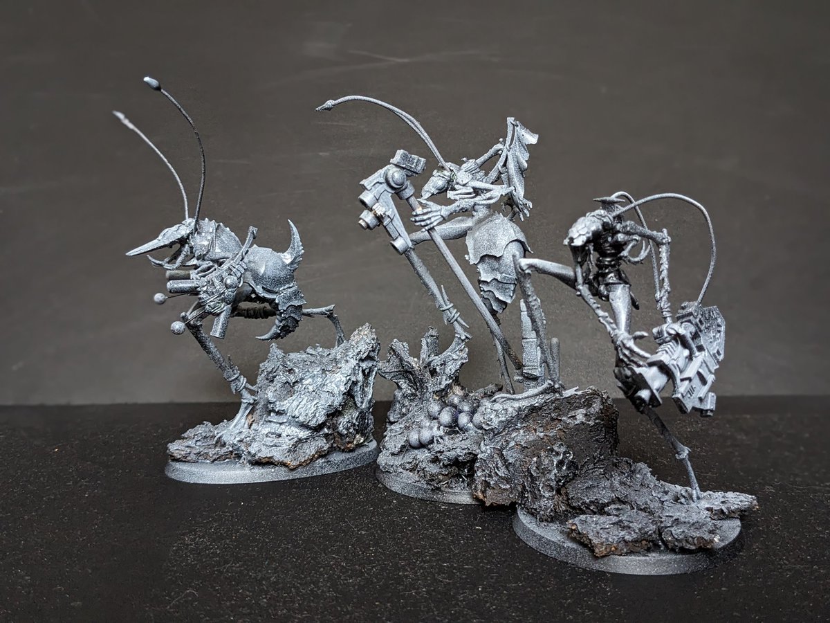 Reamelish's tweet image. 3x #thrikreen #dnd #wh40k #reamelish