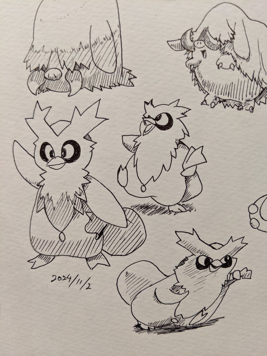 デリバード 「プレゼント」とか言う専用技がかなりバクチ技で、場合によっては相手を回復させる やさしい クリスマスがよく似合うポケモン カキカキ。 