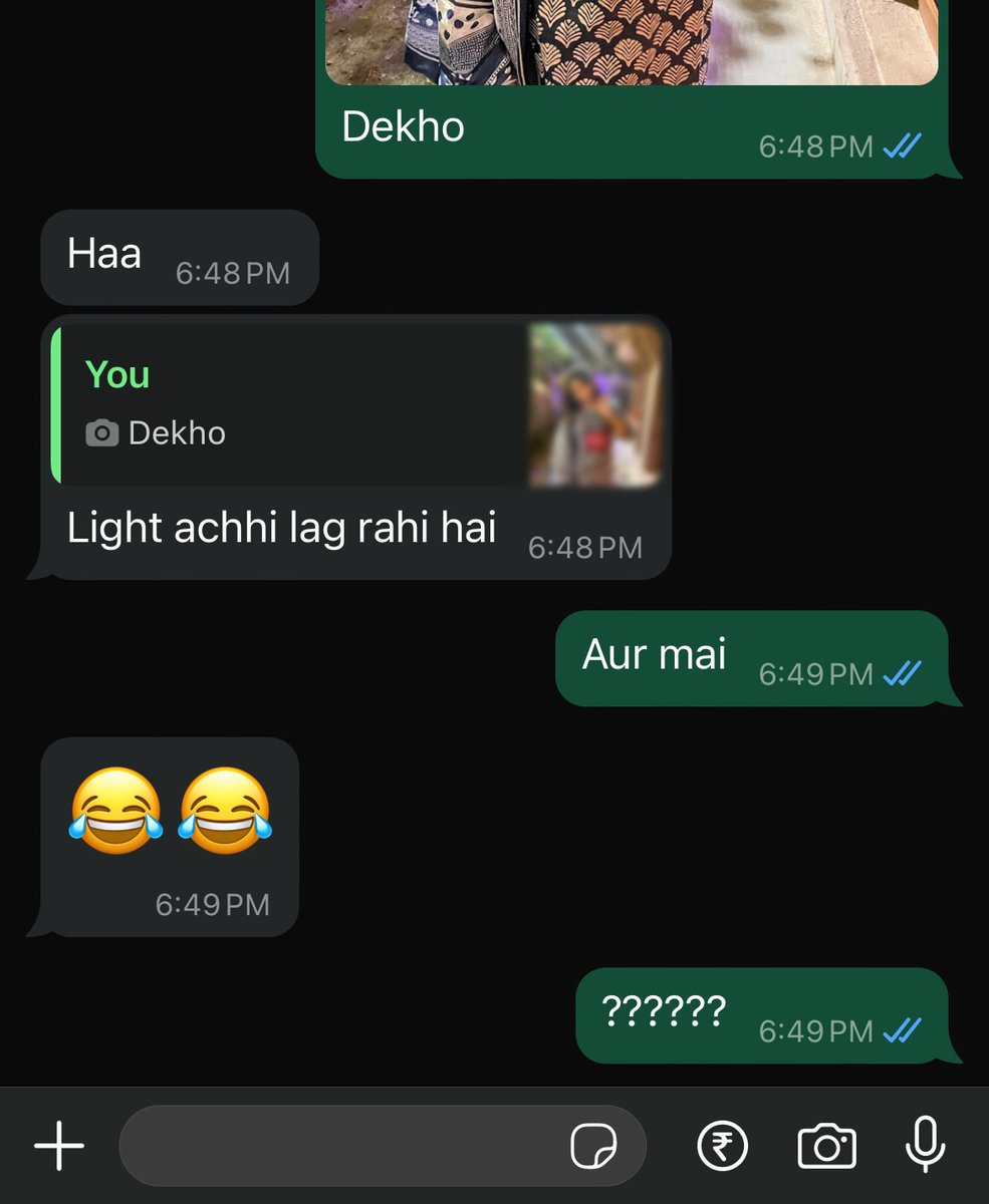 dopeanix's tweet photo. When I’m in a ‘’har baat ka ulta jawab dena’’competition but my opponent is https://t.co/IGz1e1CL6a