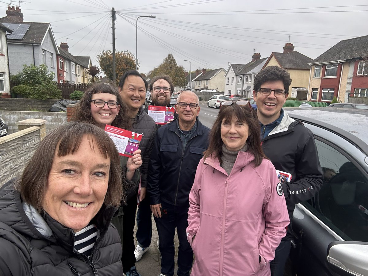Jo Stevens (@jostevenslabour) on Twitter photo One of the <a href="/cardifflabour/">Cardiff Labour</a> teams out in Splott this morning campaigning for Splott, Tremorfa and Pengam Green’s brilliant local candidate @madebyanny Anny Anderson, ahead of the <a href="/cardiffcouncil/">Cardiff Council</a> by-election on Thursday 5th December #VoteLabour 🌹 One of the <a href="/cardifflabour/">Cardiff Labour</a> teams out in Splott this morning campaigning for Splott, Tremorfa and Pengam Green’s brilliant local candidate @madebyanny Anny Anderson, ahead of the <a href="/cardiffcouncil/">Cardiff Council</a> by-election on Thursday 5th December #VoteLabour 🌹