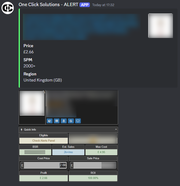 One Click FBA tweet media