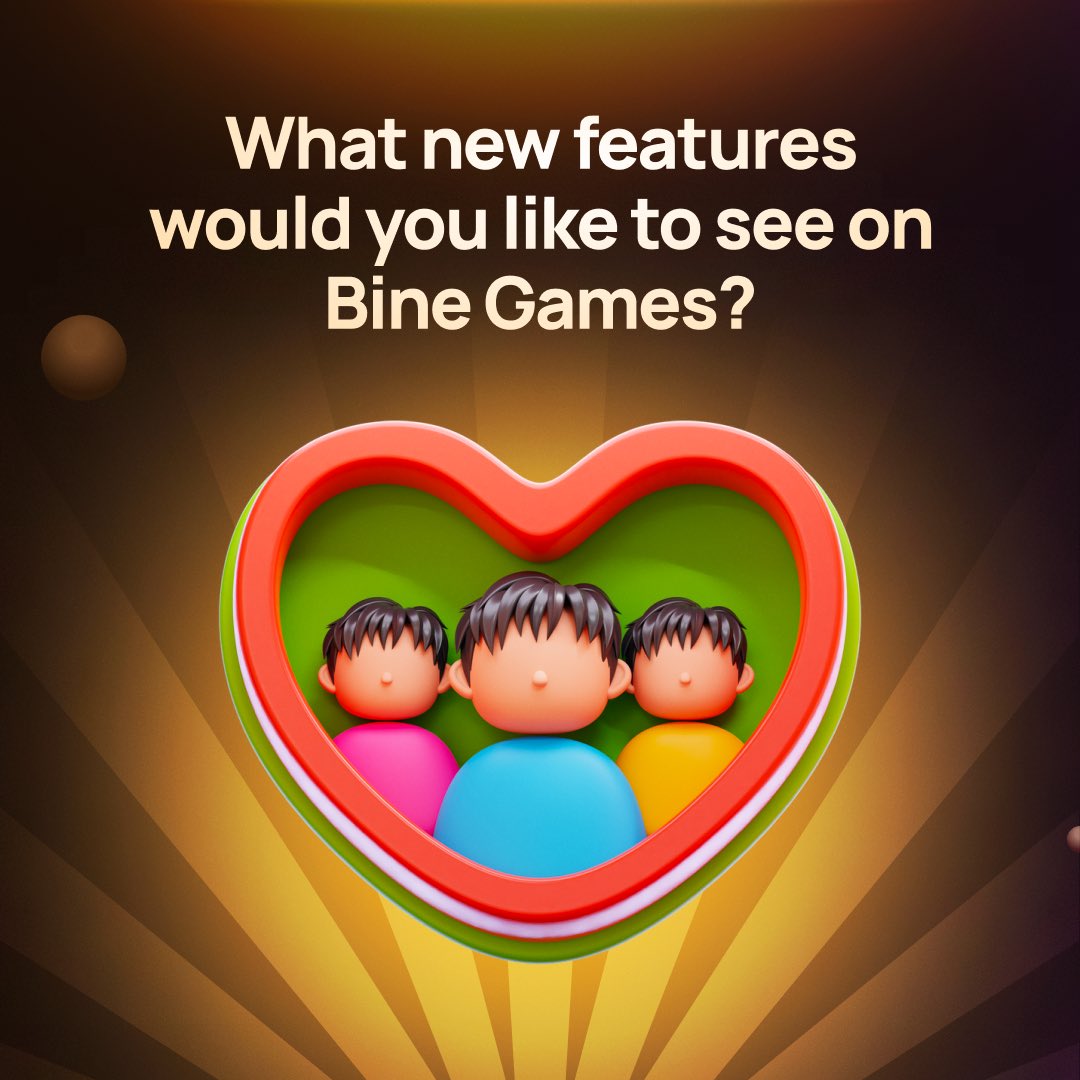 We’re always working to make Bine Games better, and your feedback is everything! Your choice matters!

The poll will be held exclusively in our Telegram community! Join us (follow the link in bio)  – your feedback is incredibly valuable. Stay tuned!

#BineGames #GameUpdates #p2p