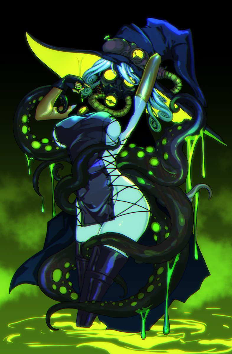 「#11月になったのでフォロワーさんに自己紹介しようぜ黒いの描きます 」|龍トウのイラスト