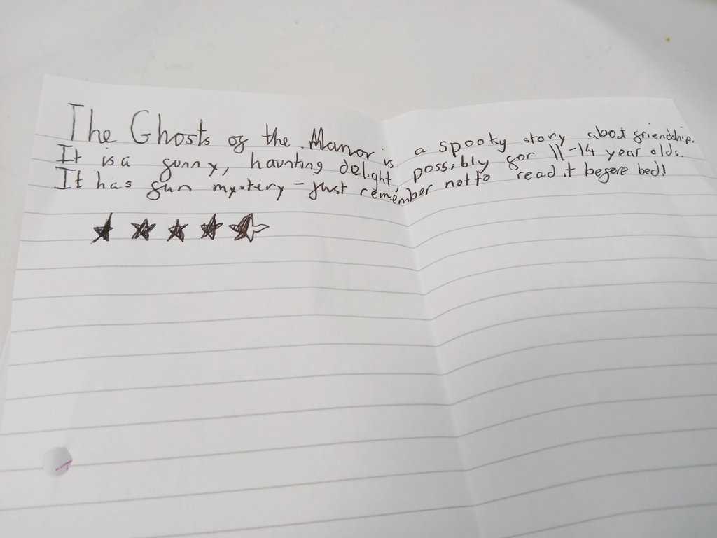 We're going to make sure that we leave the lights on after reading Booktester Amelia's (9) review of Lockett and Wilde ... <a href="/theLucyStrange/">Lucy Strange</a> <a href="/WalkerBooksUK/">Walker Books</a> <a href="/Bibliogranddame/">Nichola</a>