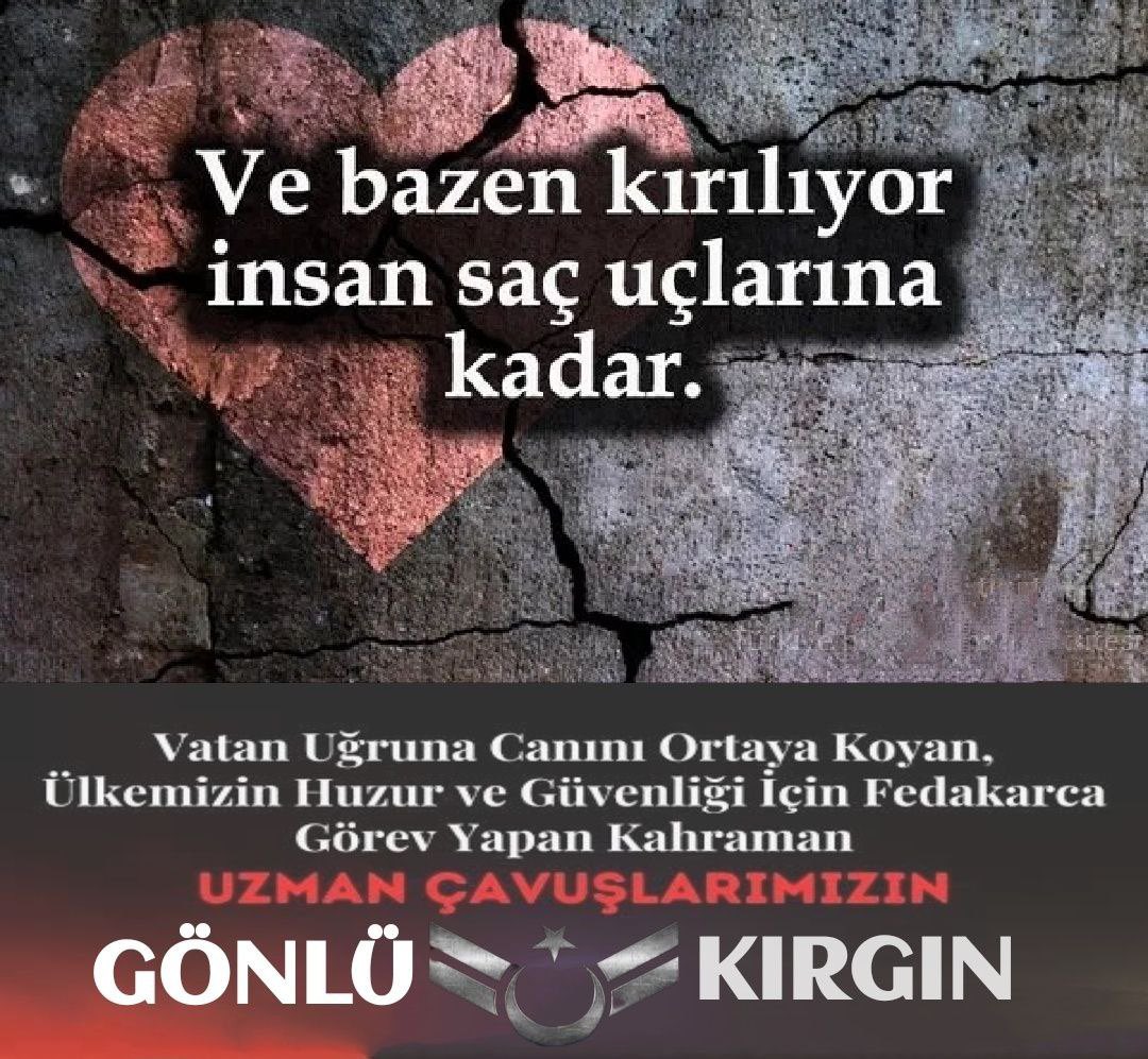 Bedelde en ön safta Uzman çavuş var. her ne hikmetse 
Nimette,
Taltifte,
Ödülde,
Özlük haklarında hep geri plandalar

Uzman Çavuşlara özlük haklarını vermek bir lütuf değil mecburiyettir

<a href="/alitilkici38/">Ali Tilkici 🇹🇷</a> 
#UzmanÇavuşlarKırgın