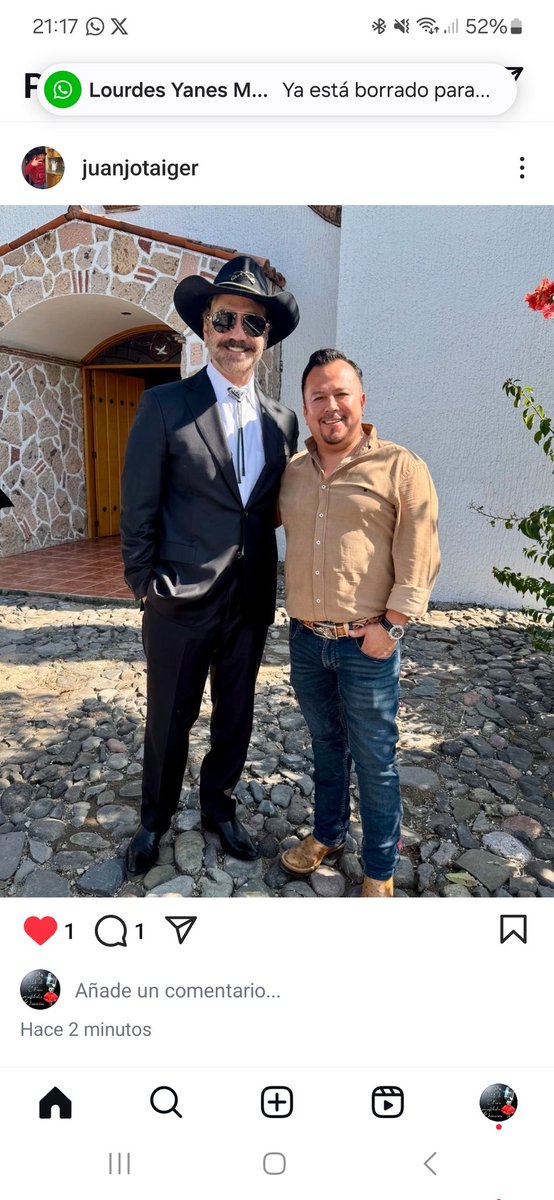 CFCONFIDENTES's tweet photo. Regrann #historys juanjotaiger en Instagram
En el rancho los tres potrillos con #alejandrofernandez en el #bautizoNirvana https://t.co/JGMkqn2NPR