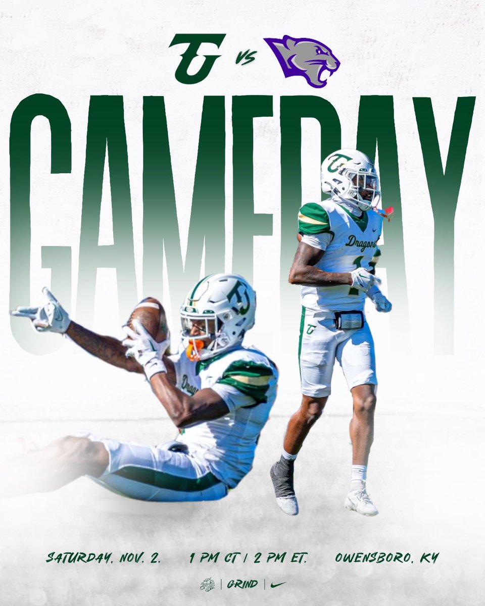 GAME DAY!

Dragons take the road to face Kentucky Wesleyan! 

#GRIND 🐲