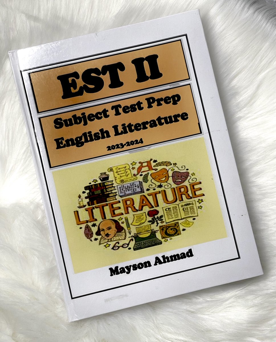AlefredoB's tweet photo. الآن أصبح متوفر 📷 بإمكانكم طلب كتاب الأستاذة ميسون احمد :    EST Subject Test Prep English Literature By Teacher Maysoon Ahmad  من Alefredo Books.     يمكنك الحصول على الكتاب في شكل ورقي 📷!  
 
للطلب: 📷  واتساب: +962786494949    
  الموقع: https://t.co/9YoP1MXs2V https://t.co/RS7NU5sLdg