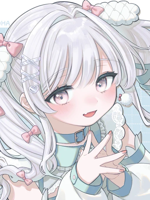 commissionありがとうございましたお顔可愛く描けたのでアップで見てください!#skeb  
