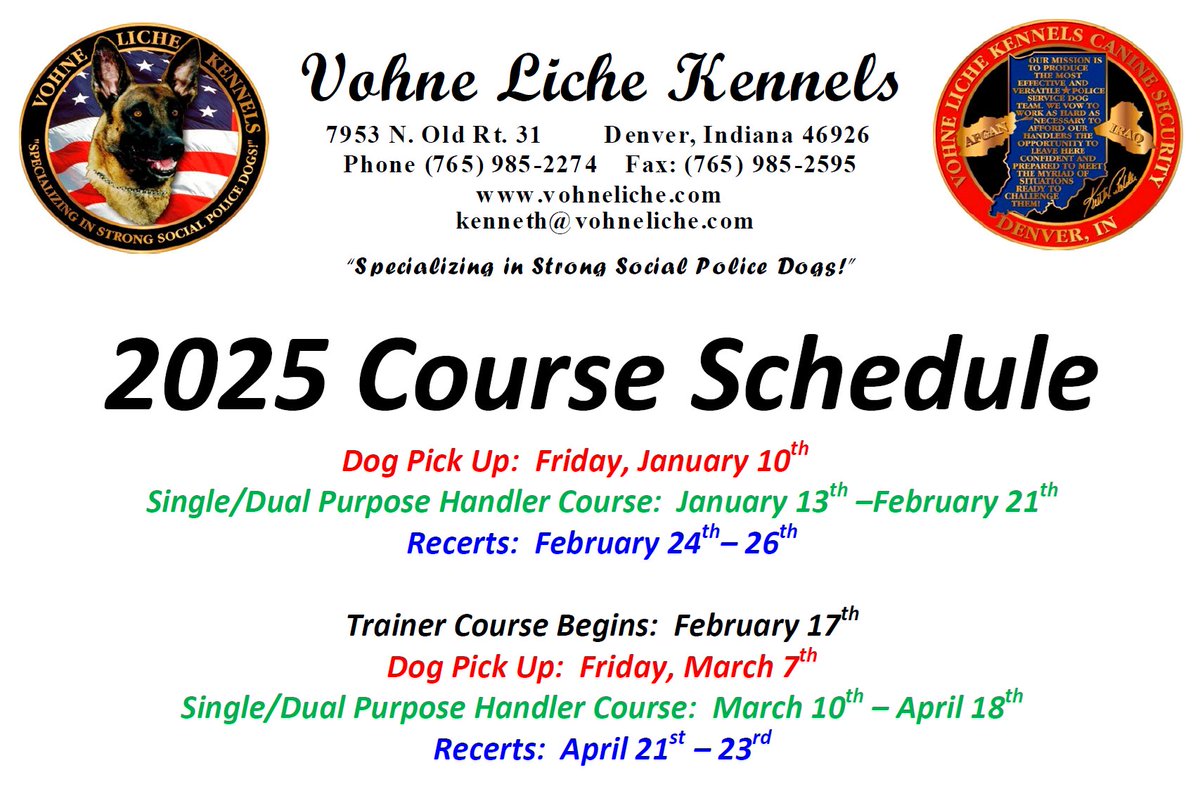 VLK 2025 Schedule dlvr.it/TFyr7r