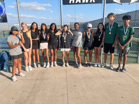 Great job JV and Freshman at their first tournament of the season! Lots of medals! Keep it up wolves!!🥇🎾🐺