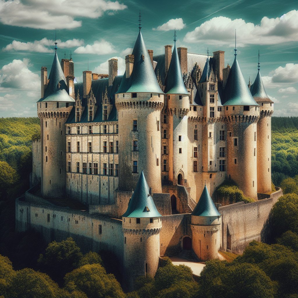 ChateauChron's tweet photo. Step back into the Middle Ages with a visit to the awe-inspiring #ChâteauDeLangeais in #France. Its rich tapestries, wooden structure, and majestic towers are a #History lover's dream! 🏰✨ https://t.co/5FetZrZfzN