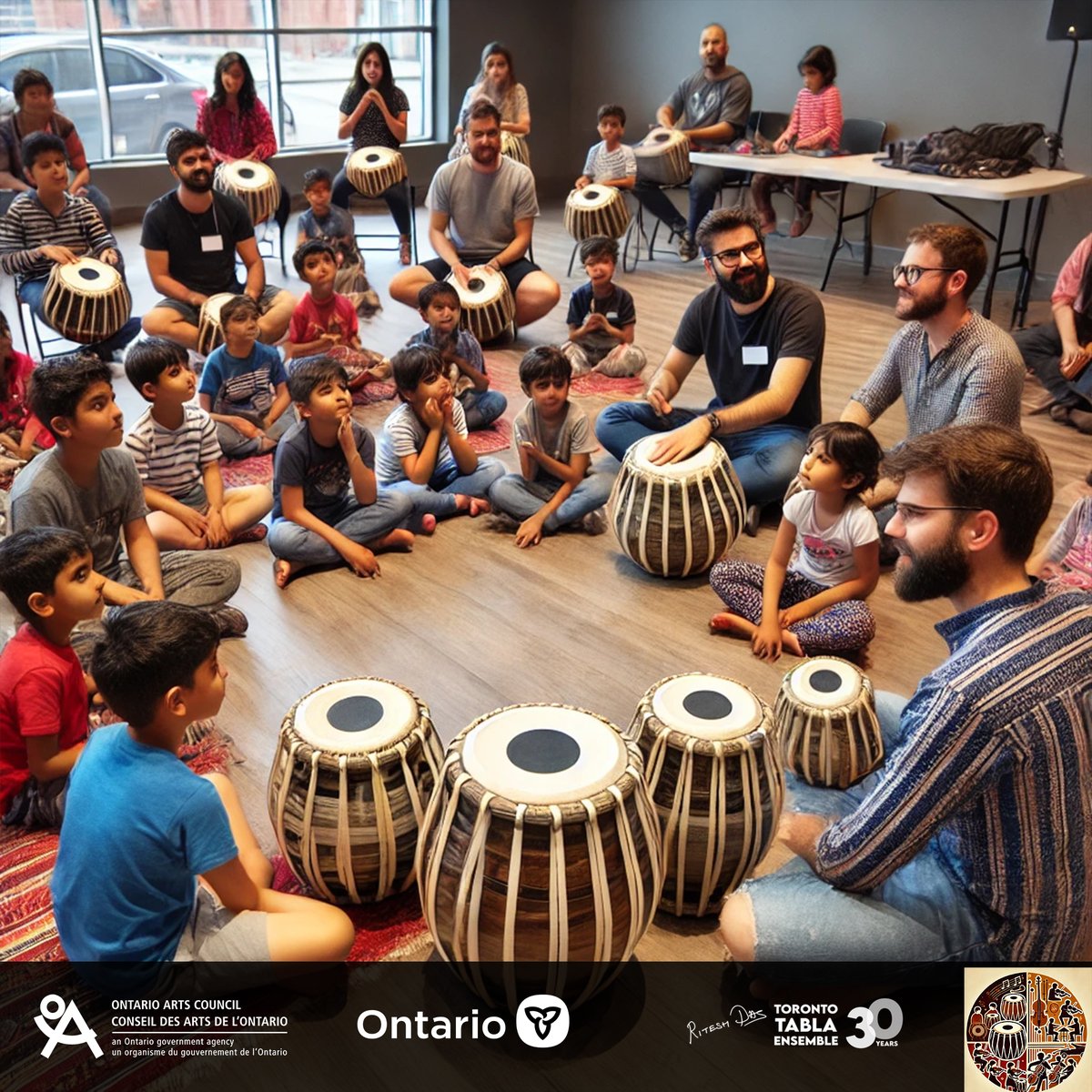 Toronto Tabla Ensemble (TTE) (@tablaensemble) on Twitter photo "In 2025, TTE launches a project for underprivileged children in the GTA to explore the rich rhythms of tabla. Be part of this inspiring journey—donate and make a difference! More info coming soon. 🎶 
Donate Today to bring smile.
ow.ly/kkCE50TXckO "In 2025, TTE launches a project for underprivileged children in the GTA to explore the rich rhythms of tabla. Be part of this inspiring journey—donate and make a difference! More info coming soon. 🎶 
Donate Today to bring smile.
ow.ly/kkCE50TXckO
