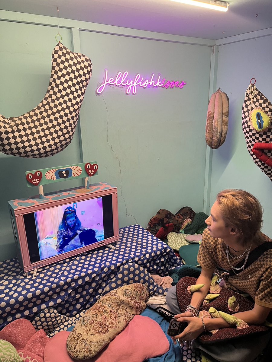 Surrounded by beauty, but you’ll always be the masterpiece I treasure most.