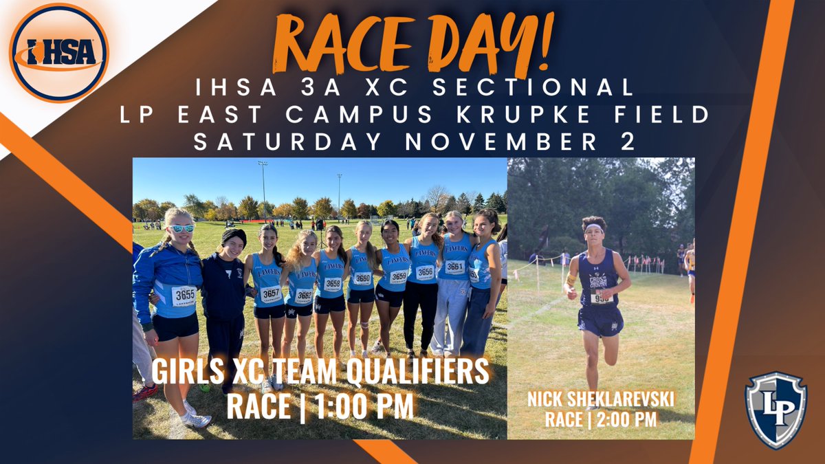 🏃‍♂️🏆🏅SECTIONAL DAY🏅🏆🏃‍♀️

Good luck <a href="/LPGirlsXCTF/">Lake Park Girls XC/TF</a> Super 7 and <a href="/lpboystrack/">Lake Park Boys Track / XC</a> Shek competing today in the Lake Park 3A Sectional #IHSA State Qualifying meet! #WeAreLakePark