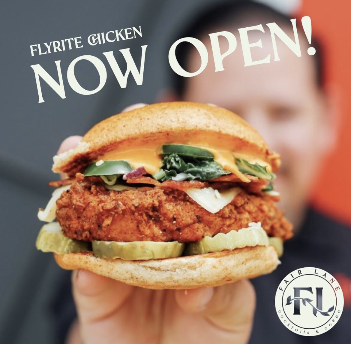 Get your fried chicken fix this weekend at our new location! 📍 @_fairlane_cc 

Weekend Hours:
Saturday: 11am-10pm
Sunday: 11am-9pm