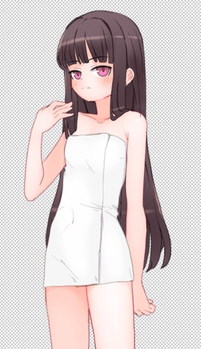 回想シーンでほんの数秒登場するだけなのに魔拳師さら本編の立ち絵は画力面で使いまわせないので新規に描き直したさら先輩
可愛いけど黙ってたらクールで冷たそう…みたいな塩梅にできて満足 