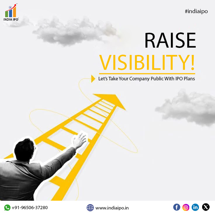 india_ipo1's tweet image. Transform your growth trajectory, unleash growth potential &amp;amp; launch an IPO. With substantial capital access, you will enable expansion &amp;amp; enhance market visibility.

Connect India IPO &amp;amp; attract investors who wish to be a part of your success story.

#indiaipo #raisefund #success
