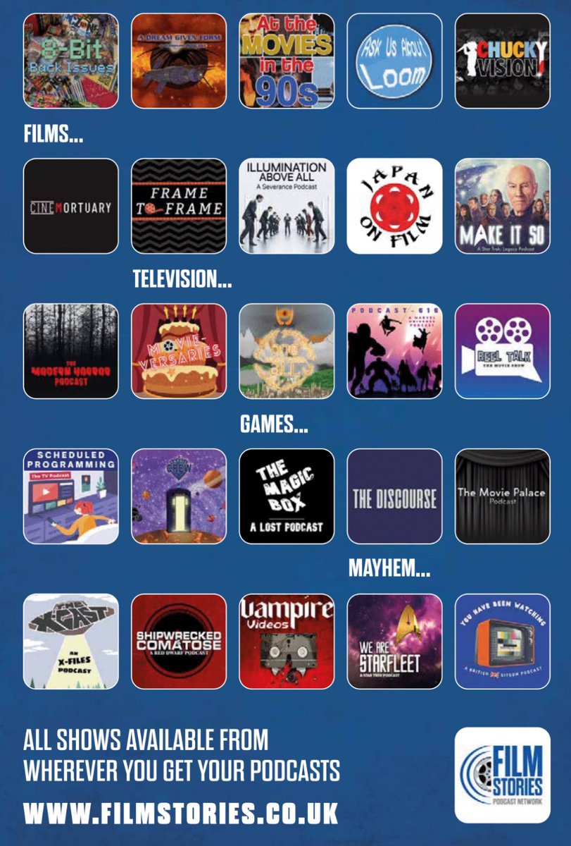 vampvideos's tweet photo. Don’t forget Vampire Videos is just one part of the @filmstories podcast network, so search for our sister shows covering film, TV, video games, and more! https://t.co/3UEgkrZ04K