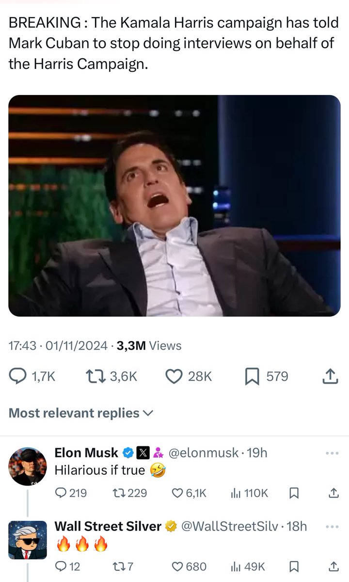 If true that would mean that both camps agree that Mark Cuban is the biggest idiot out there.

Everyone’s favourite clown 🤡