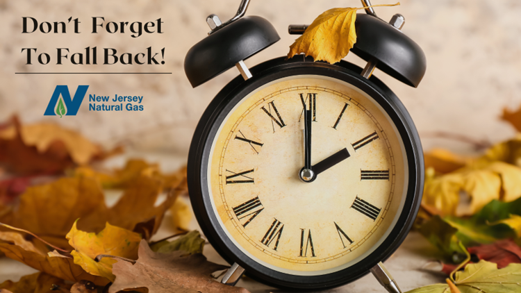 NJNaturalGas's tweet photo. #DaylightSavings ends tomorrow, so be sure to set your clocks back one hour. This is also a perfect time to change the batteries in your smoke and #carbonmonoxide detectors, ensuring the #safety of you and your family throughout the year! #DST #partnerinsafety https://t.co/JLI17C2ZY4