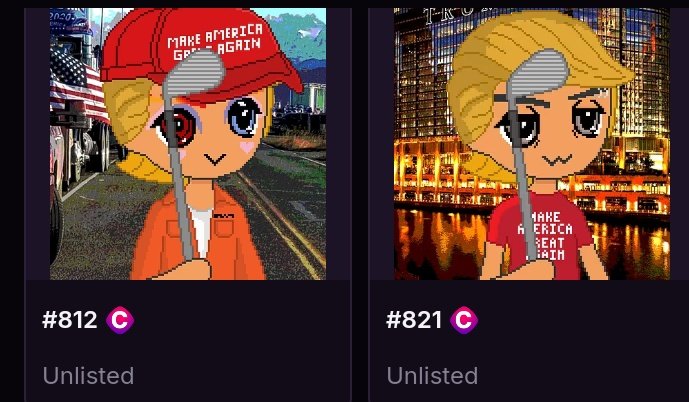 timemachine_deo's tweet image. Trumptardios trait of the day: chipper 

.26sol floor 

70 total 

37 highest rarity 

One of the dopest traits, chipper makes any trumptardio go hard, I especially like the laser eyes and orange jumpsuits