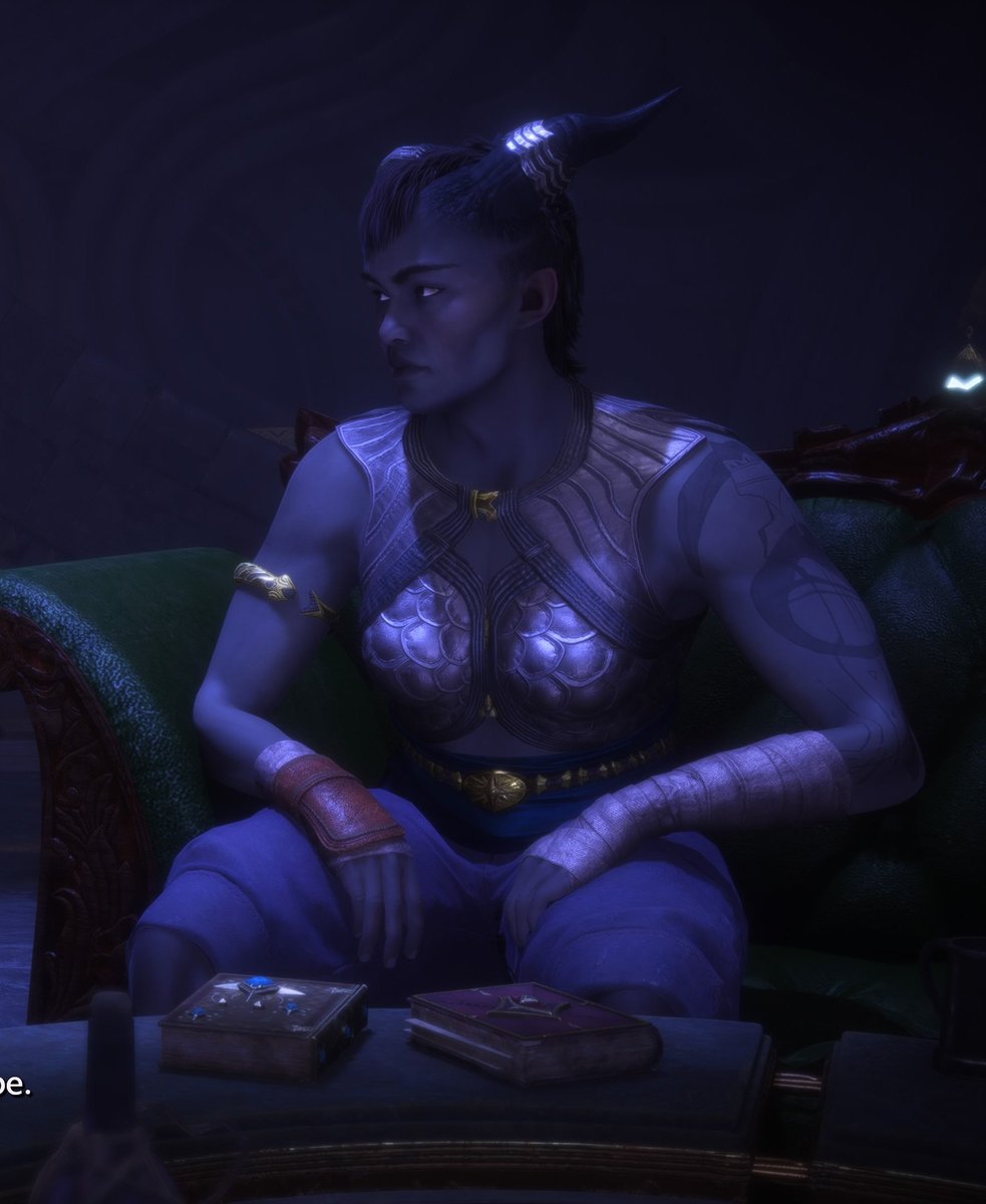 mechmouselingx's tweet photo. @GambleMike My Qunari mage! https://t.co/WRjq2zluNT