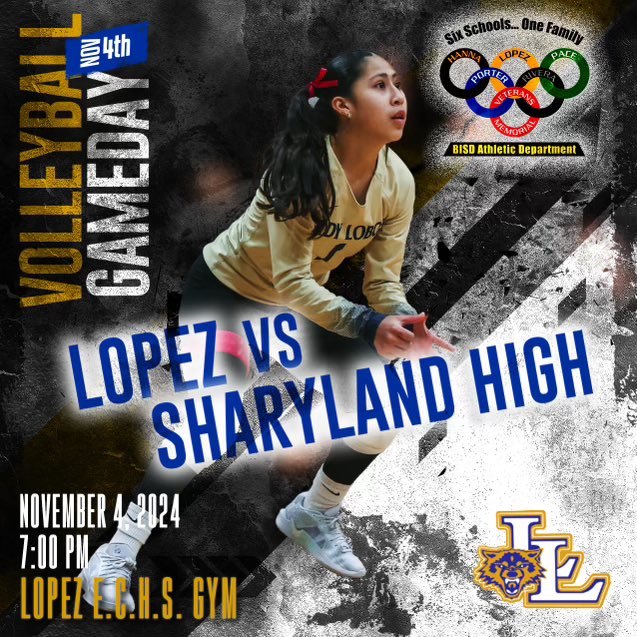 BISDAthletics1's tweet photo. Get ready to spike your excitement! 🏐 The Volleyball Playoffs are set for Mon., Nov. 4! Don't miss the action! Rivera, Lopez, and Pace play at 7 p.m. @Riosportslive @unlimitedhss @BrownsvilleNews @rgvsports @cbs4rgv @kveotv23 @KRGVSports @NoticiasRGV5 @HssmGameday https://t.co/eRuqPaV5kc