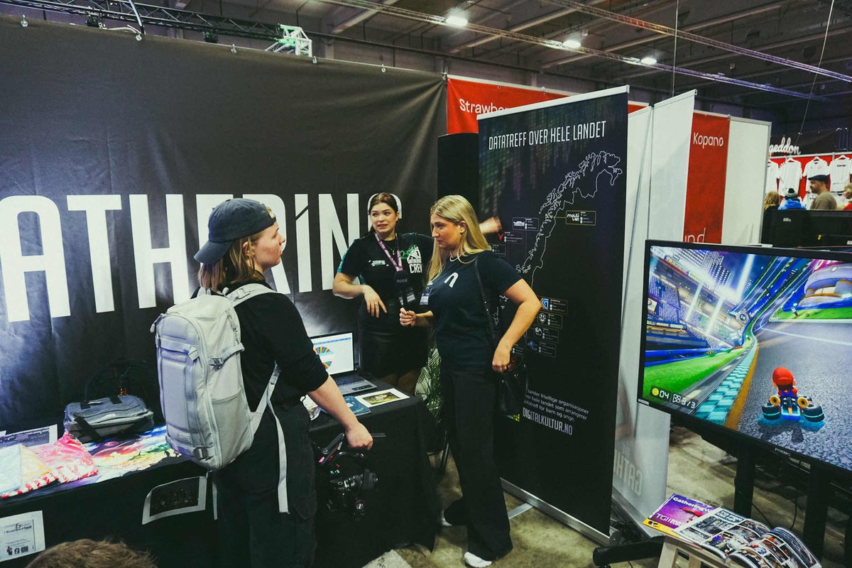 We visited <a href="/gatheringorg/">The Gathering</a> at <a href="/SpillExpo/">SpillExpo</a>. 

Looks like The Gathering 2025 is the place to be 😏 Anyone excited? 

#spillexpo