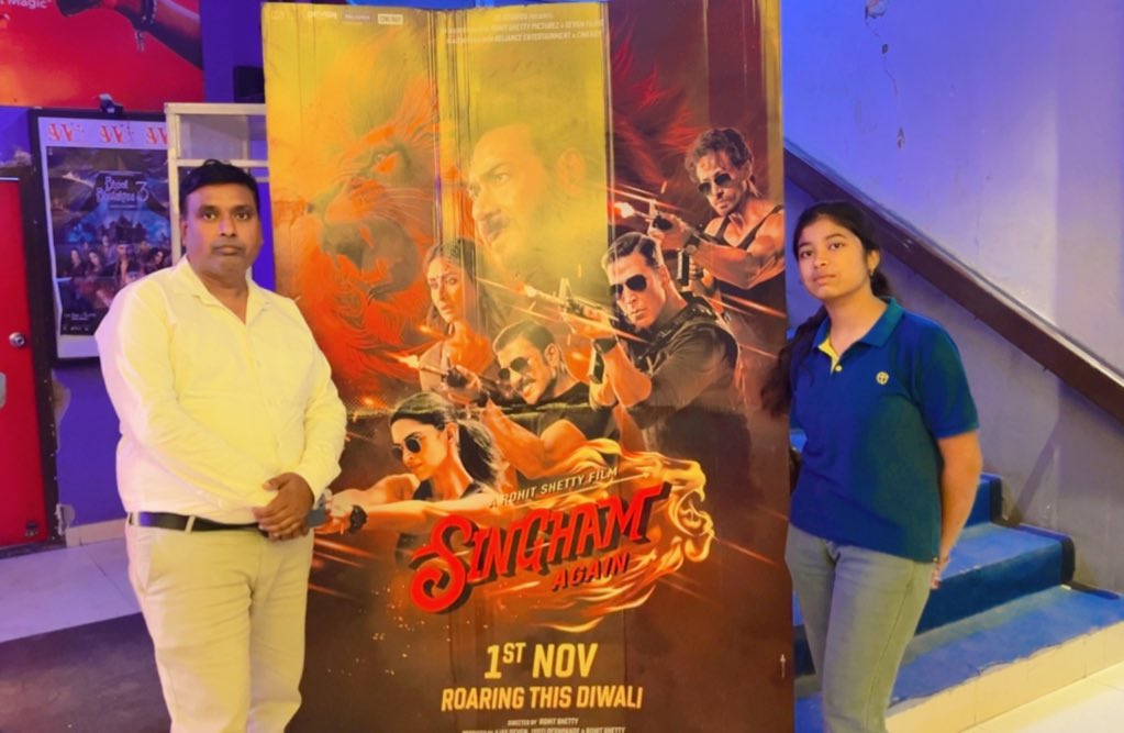 krameshofficial's tweet image. Watching movie #SinghamAgain
#moveis