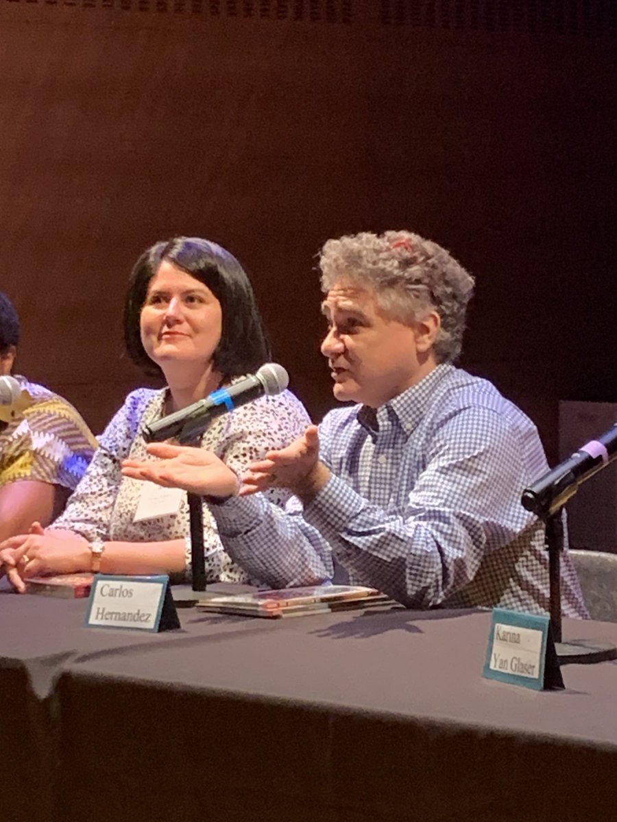“How much life is in a square mile in NYC” Author, Carlos Hernandez… the potential for story! #BookFest24