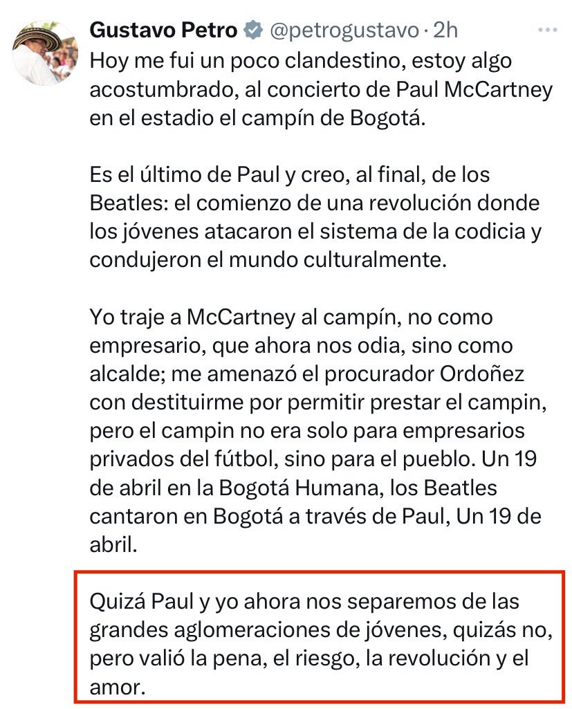 german_ricaurte's tweet photo. Perdónenme, pero discúlpenme. Estamos, nada más y nada menos, que ante el Quinto Beatle. https://t.co/245BYyZRmM