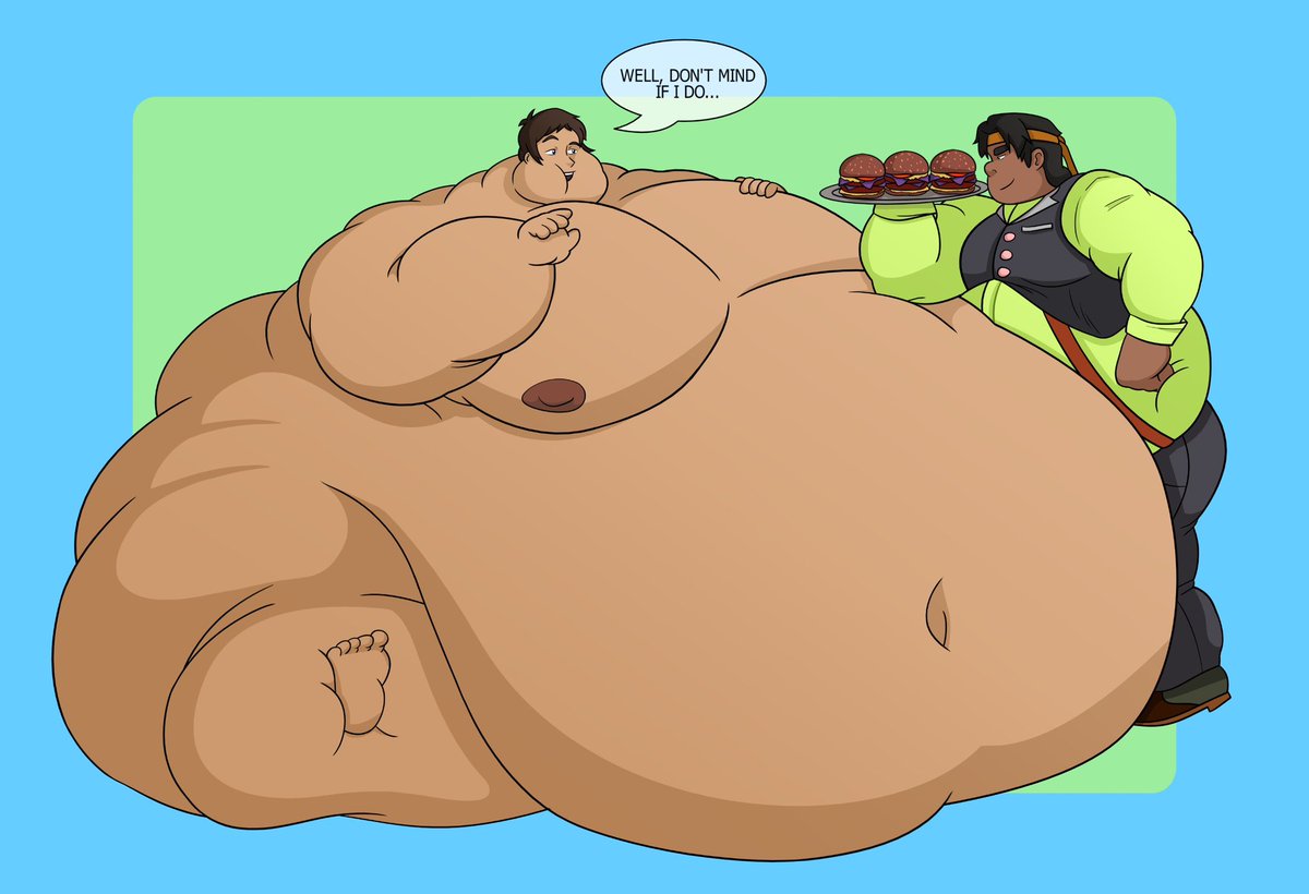 Art trade I did with <a href="/bluevacc/">✨👑Vacc III👑✨ Comms closed</a> 

Who knew space burgers could be so addictive?