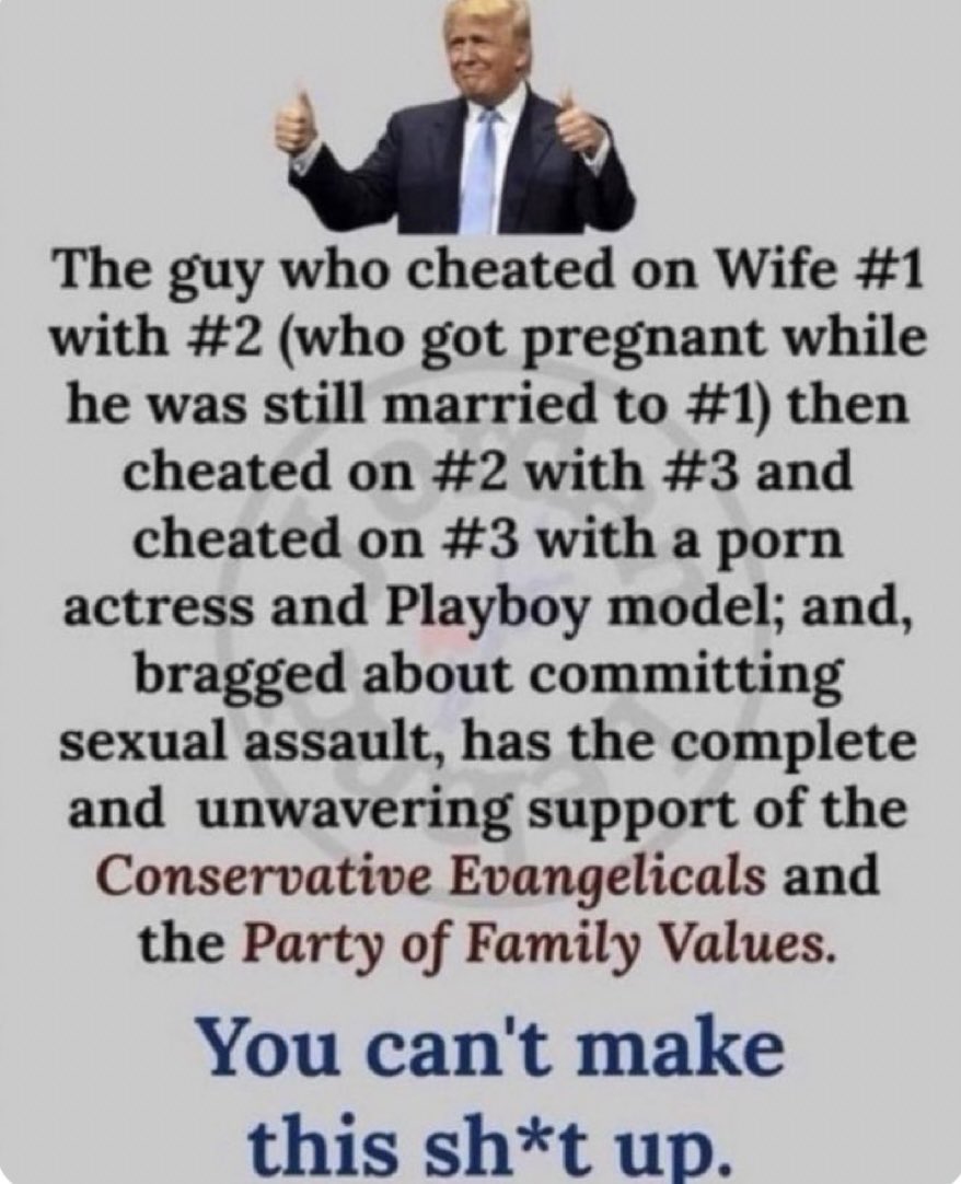 <a href="/ungerbn103/">Brandon Unger 🌎🇺🇲 🇺🇦🌊</a> Trump always gets special treatment and is never held accountable for anything!  That’s why he behaves the way he does!