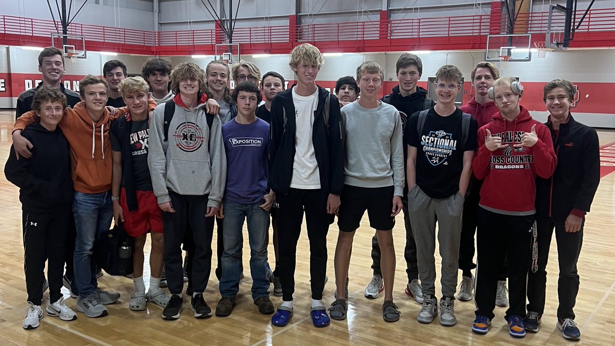 Good luck to Jake Cooper today as he competes in the <a href="/IHSAA1/">IHSAA</a> XC state championship.  It’s a great way to top off an incredible season. <a href="/ginapleak/">Gina Pleak, Ph.D.</a> <a href="/NewPalAsstSup/">Katy Eastes</a> <a href="/NPHStrack1/">NPHS Track & Field</a> <a href="/MooreNPJH/">NPHS Asst. Principal & Girls Varsity 🏀 Coach</a> <a href="/BurkNPHS/">Mitch Burk</a> <a href="/NPHSDragons/">New Palestine Dragons</a> <a href="/NPHS_Counseling/">NPHS_Counseling</a> <a href="/ELBranch13/">Eric Branch</a> #WeAreDragons